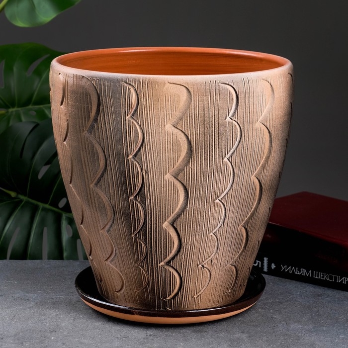 Горшок цветочный Горшок цветочный "Эффект" 11л