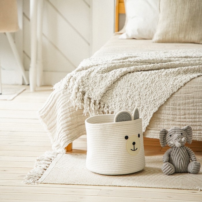 Корзина для хранения плетёная ручной работы SL Home, 29×29×26 см Корзина для хранения плетёная ручной работы SL Home, 29×29×26 см