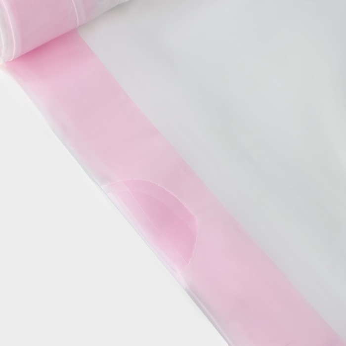 Мешки для мусора с завязками Доляна «Комфорт», 60 л, 13 мкм, 55×64 см, ПНД, 10 шт, цвет белый