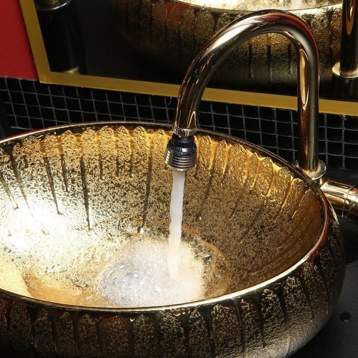 Аэратор ZEIN, регулировка потока, поворотный, универсальный, 2 режима, пластик Аэратор ZEIN, регулировка потока, поворотный, универсальный, 2 режима, пластик