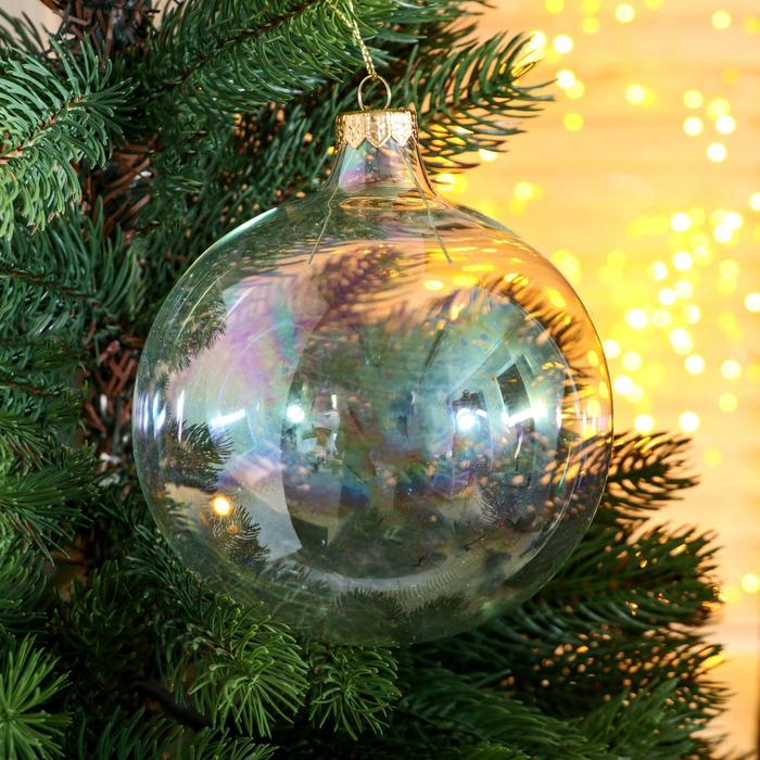 Ёлочный шар d-12 см Ёлочный шар d-12 см "Перламутровый"