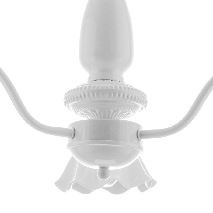 Люстра Люстра "Лукреция" 3хЕ27 40Вт белый 69х69х37-72 см BayerLux