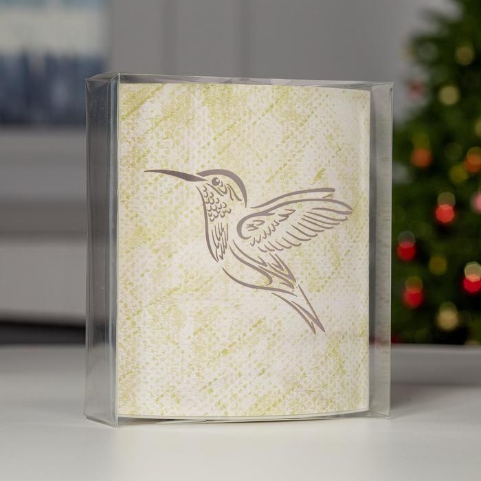 Светодиодная фигура «Колибри» 13 × 16 × 5 см, картон, батарейка ААх2 (не в комплекте), свечение тёплое белое Светодиодная фигура «Колибри» 13 × 16 × 5 см, картон, батарейка ААх2 (не в комплекте), свечение тёплое белое