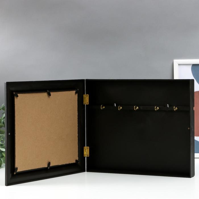 Ключница Ключница "Розовые розы" Венге 26,5х31,5х4,5 см