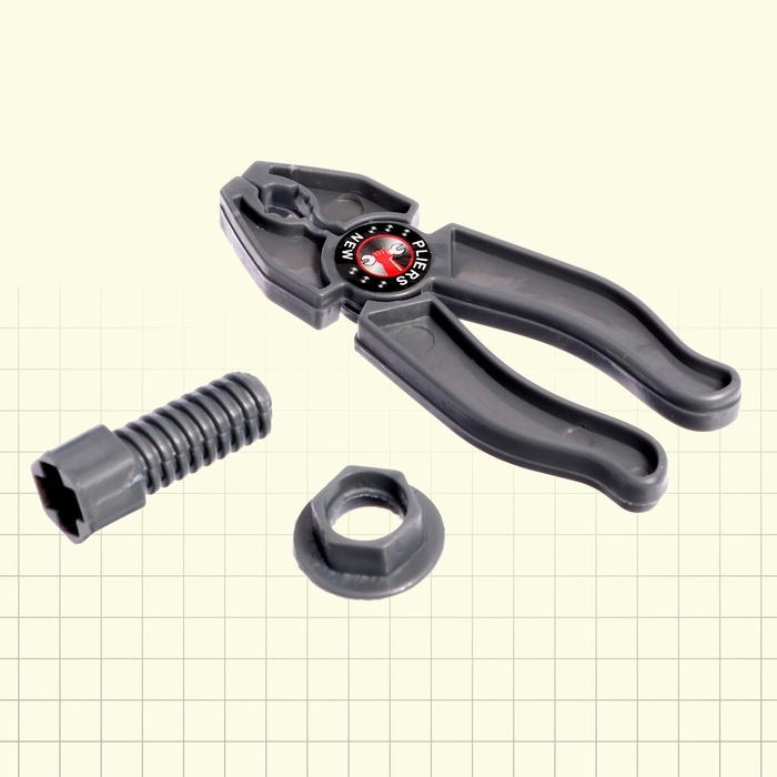 Игровой модуль в чемодане «Мастерская», 25 предметов Игровой модуль в чемодане «Мастерская», 25 предметов