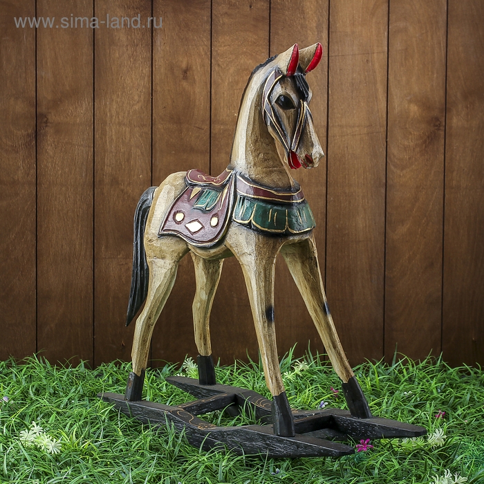 Сувенир дерево Сувенир дерево "Лошадка качалка" 45х12х45 см