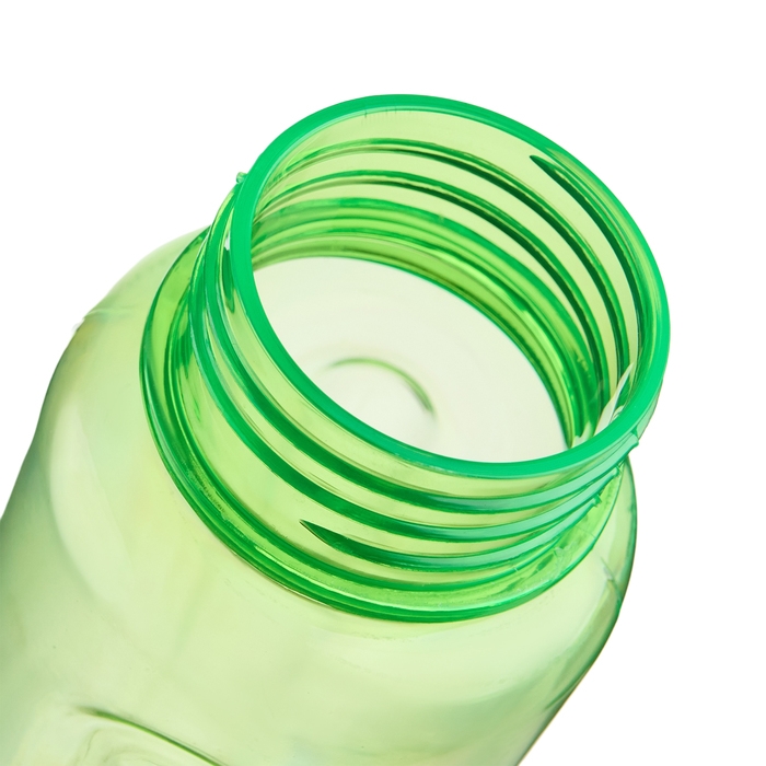 Бутылка для воды спортивная, 650 мл,  Бутылка для воды спортивная, 650 мл, "Бараолт", с поильником, 24 х 7 см, зеленая