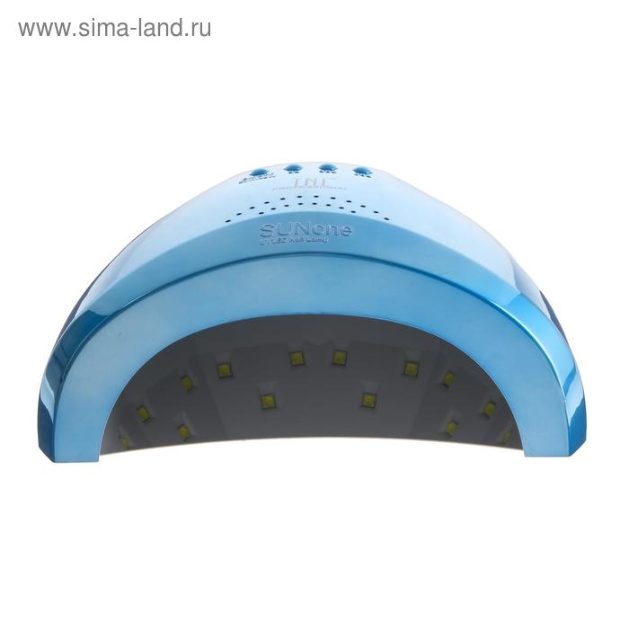 Лампа для гель-лака TNL Shiny, UV/LED, 48 Вт, 30 диодов, таймер 5/30/60 сек, перл.-голубой Лампа для гель-лака TNL Shiny, UV/LED, 48 Вт, 30 диодов, таймер 5/30/60 сек, перл.-голубой