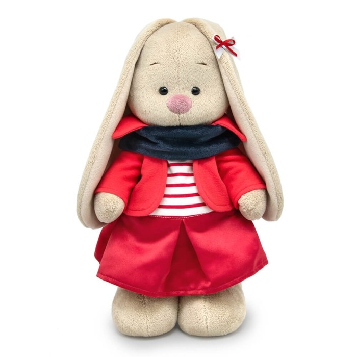 Мягкая игрушка «Зайка Ми» в тельняшке, 25 см