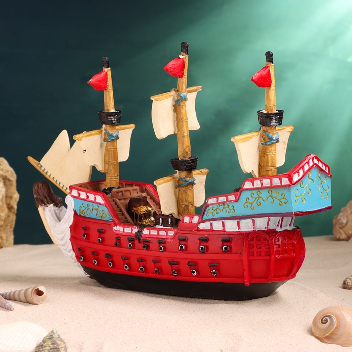 Корабль сувенирный  Корабль сувенирный "Парусник" 31*10*20см