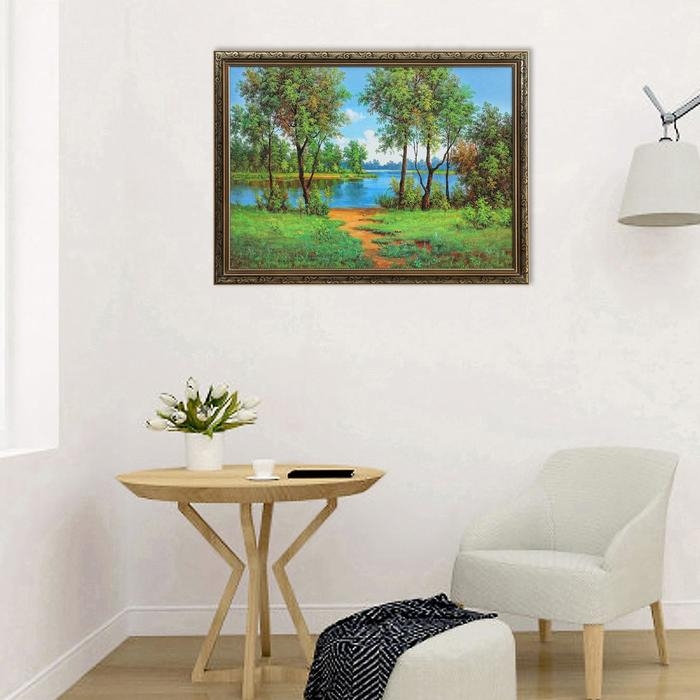 Картина  Картина "Тишина в лесу" 56*76 см