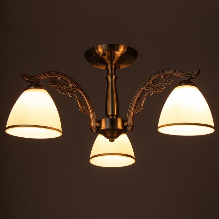 Люстра 2782/3 E27 40Вт бронза 53х53х30 см BayerLux Люстра 2782/3 E27 40Вт бронза 53х53х30 см BayerLux