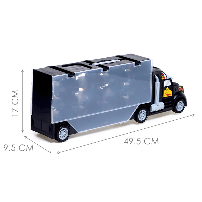 Грузовик «Перевозчик», в комплекте 10 машин и 2 вертолёта Грузовик «Перевозчик», в комплекте 10 машин и 2 вертолёта