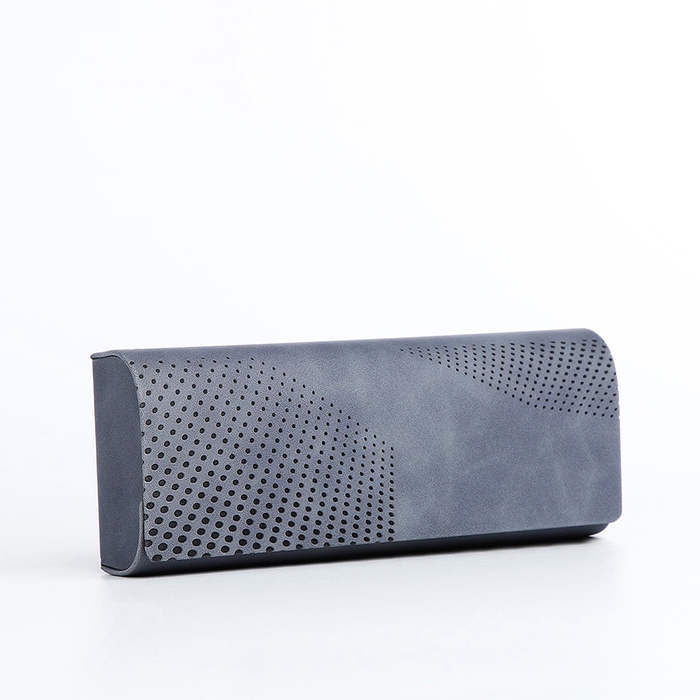 Футляр для очков на хлопушке, длина 15,6 см, цвет серый Футляр для очков на хлопушке, длина 15,6 см, цвет серый