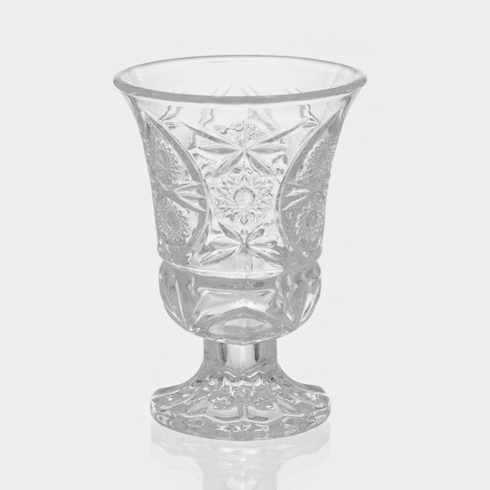 Набор рюмок стеклянных «Ледяная звезда», 40 мл, 5,5×7,5 см, 6 шт Набор рюмок стеклянных «Ледяная звезда», 40 мл, 5,5×7,5 см, 6 шт