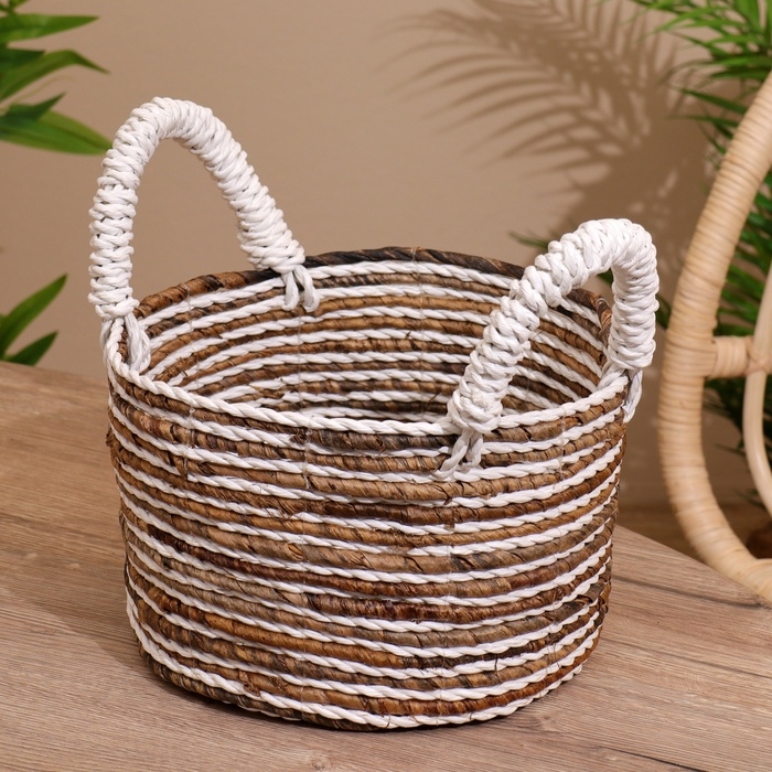 Корзина плетёная 27х27х25 см Корзина плетёная 27х27х25 см