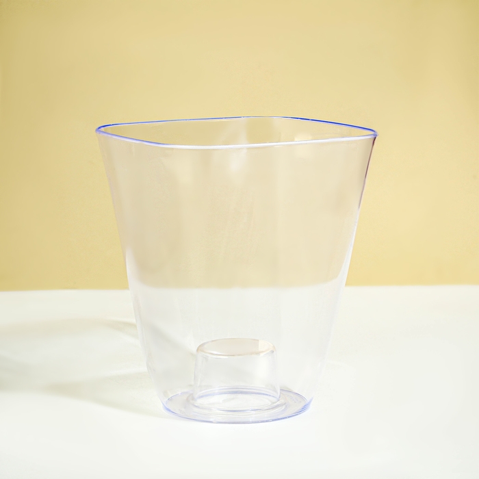 Горшок для орхидей, 2,5 л, 16,4 × 18,5 см, пластик, прозрачный Горшок для орхидей, 2,5 л, 16,4 × 18,5 см, пластик, прозрачный