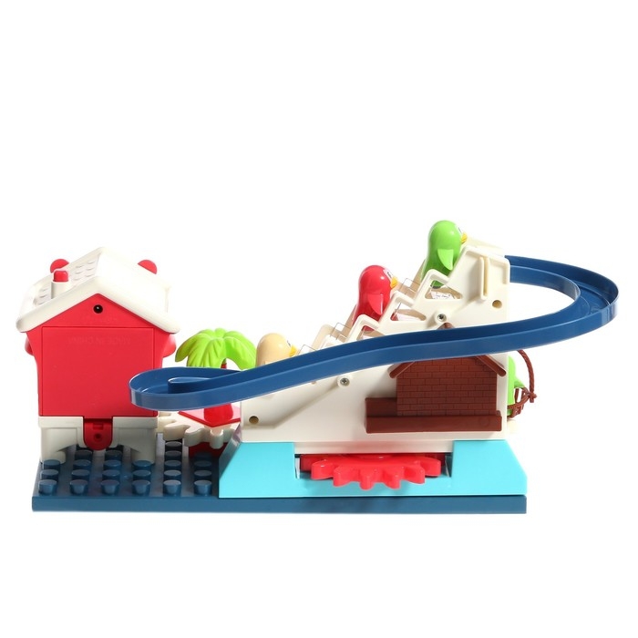 Конструктор развивающий с шестерёнками «Весёлые пингвинята», 33 детали Конструктор развивающий с шестерёнками «Весёлые пингвинята», 33 детали