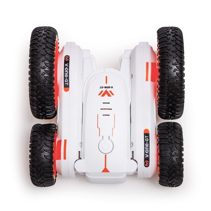 Перевёртыш радиоуправляемый «Вращение», работает от аккумулятора, цвет белый Перевёртыш радиоуправляемый «Вращение», работает от аккумулятора, цвет белый