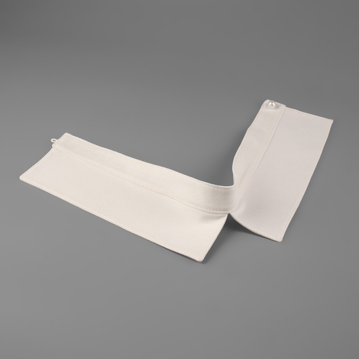 Воротник съёмный, 43 × 5 см, цвет айвори Воротник съёмный, 43 × 5 см, цвет айвори