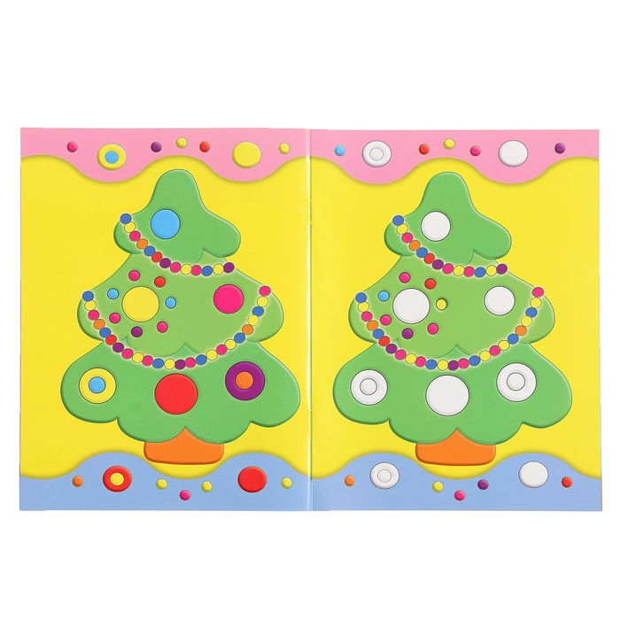 Развивающие наклейки для малышей «Цветы» Развивающие наклейки для малышей «Цветы»