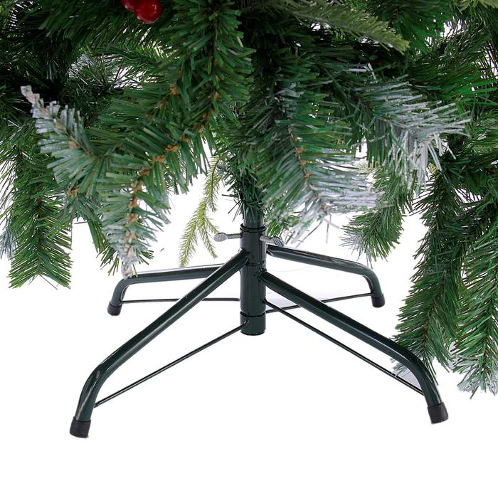 Ёлка зауженная 150 см, d нижнего яруса 90 см, 480 веток, металл подставка Ёлка зауженная 150 см, d нижнего яруса 90 см, 480 веток, металл подставка