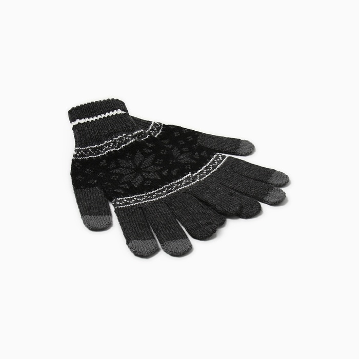 Перчатки женские , цвет серый, размер 18 Перчатки женские , цвет серый, размер 18