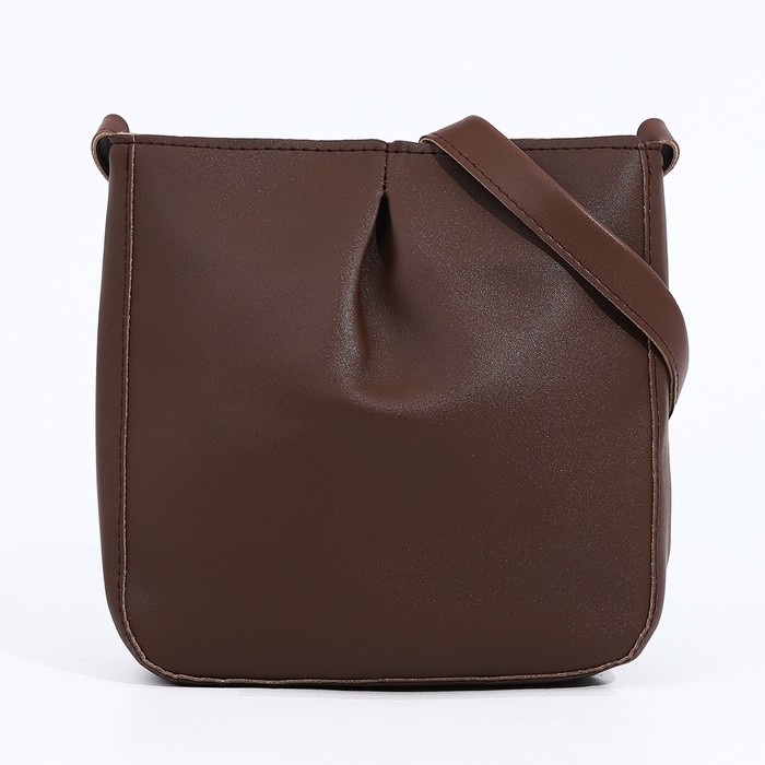 Сумка кросс-боди на молнии, цвет коричневый Сумка кросс-боди на молнии, цвет коричневый