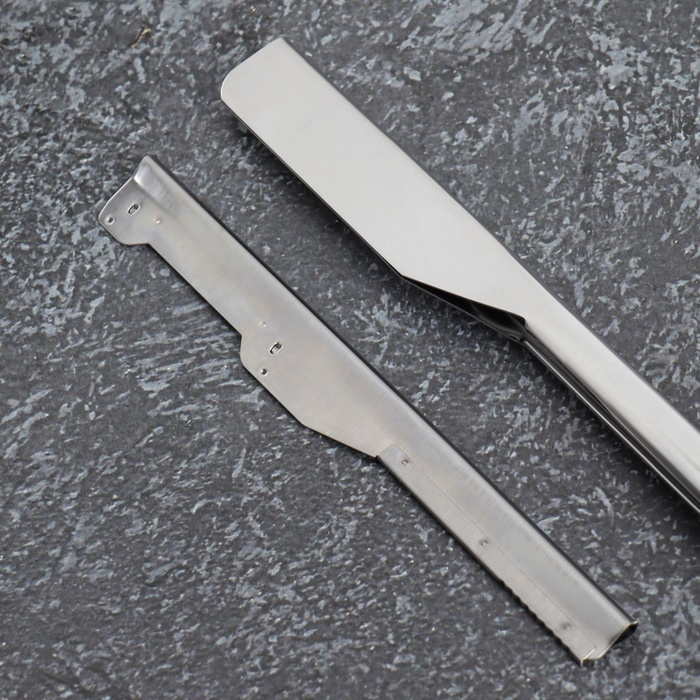 Опасная бритва, шаветт, без лезвия, 16,5/24 × 2,5 × 1,3 см, пластиковая, цвет чёрный/серебристый Опасная бритва, шаветт, без лезвия, 16,5/24 × 2,5 × 1,3 см, пластиковая, цвет чёрный/серебристый