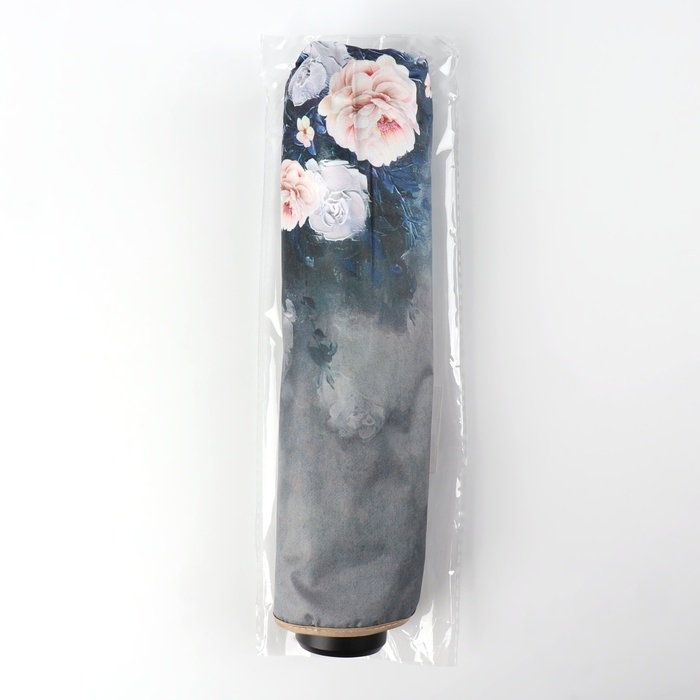 Зонт механический «Пионы», эпонж, 4 сложения, 8 спиц, R = 48/56 см, D = 112 см, цвет МИКС Зонт механический «Пионы», эпонж, 4 сложения, 8 спиц, R = 48/56 см, D = 112 см, цвет МИКС