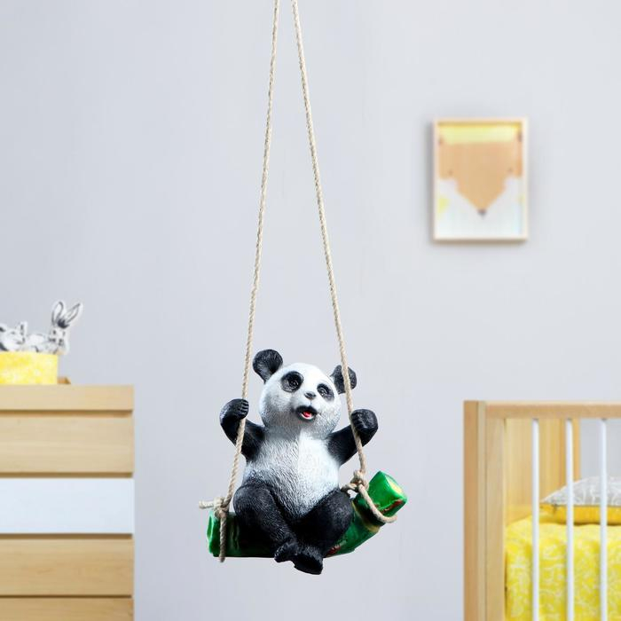 Подвесной декор Подвесной декор "Панда на бамбуке" 24х15х25см