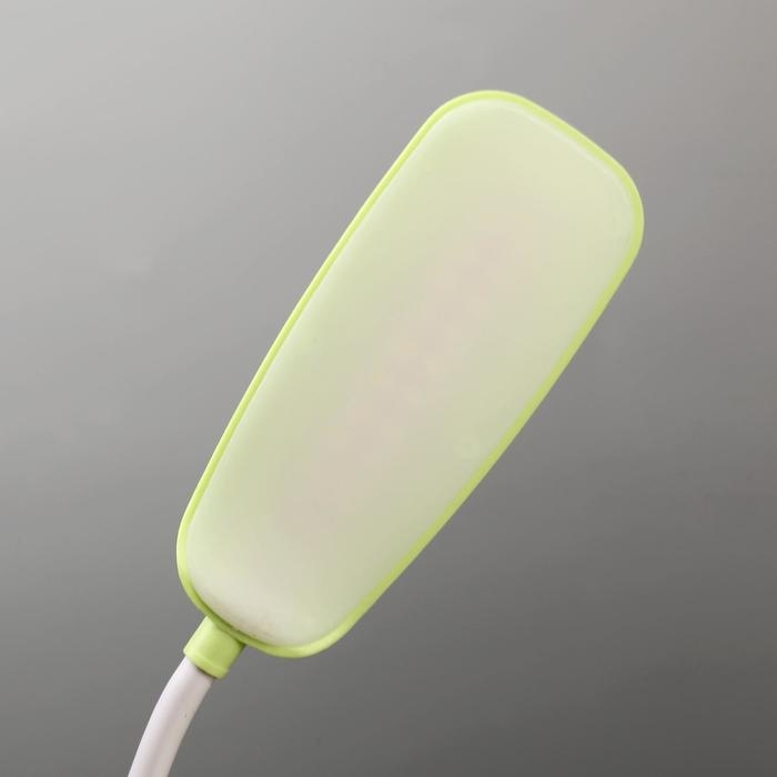 Лампа настольная Лампа настольная "Симпл" LED 5Вт USB МИКС 16х16х38 см RISALUX