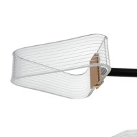 Люстра 1702/6 LED 124Вт 3000-6000К черный 64х64х50 см BayerLux