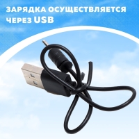 Вертолёт радиоуправляемый Victor, заряд от USB, свет, элементы из металла, цвет серый