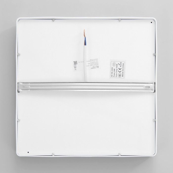 Светильник "Руми квадратный" LED 28Вт 6000К белый 18,5х18,5х5 см