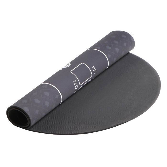 Сукно для покера, прорезиненное, 120 х 60 см, толщина 3 мм, черное Сукно для покера, прорезиненное, 120 х 60 см, толщина 3 мм, черное