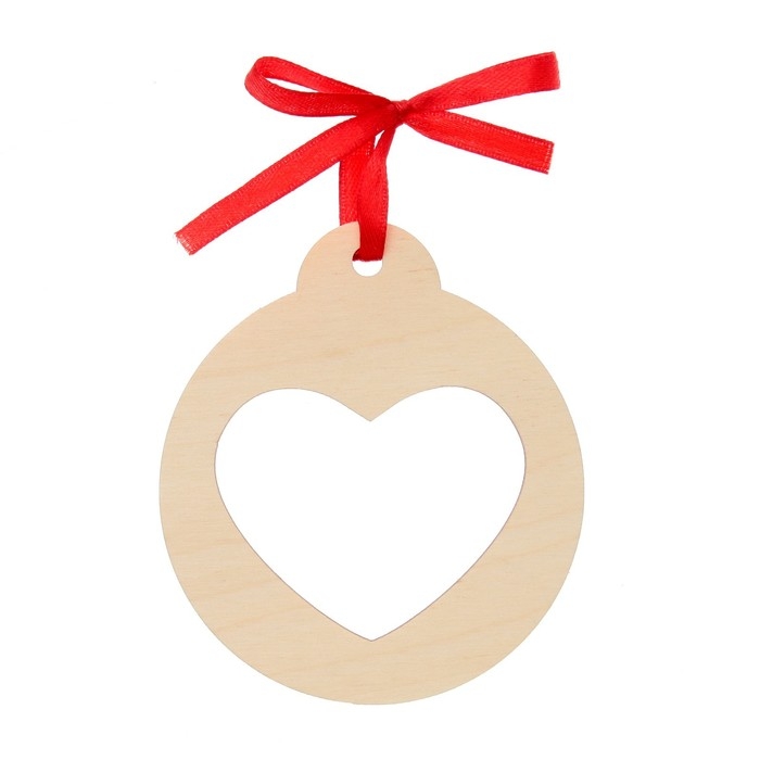 Набор для творчества «Роспись по дереву» 5 шт., с ленточкой Набор для творчества «Роспись по дереву» 5 шт., с ленточкой