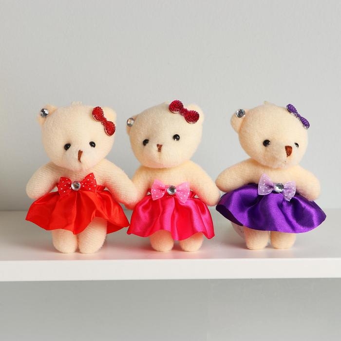 Мягкая игрушка «Мишка», на брелоке, цвета МИКС Мягкая игрушка «Мишка», на брелоке, цвета МИКС