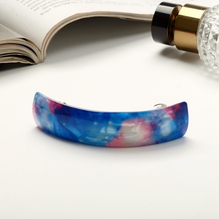 Заколка-автомат для волос Заколка-автомат для волос "Космос" 8,6 см, микс