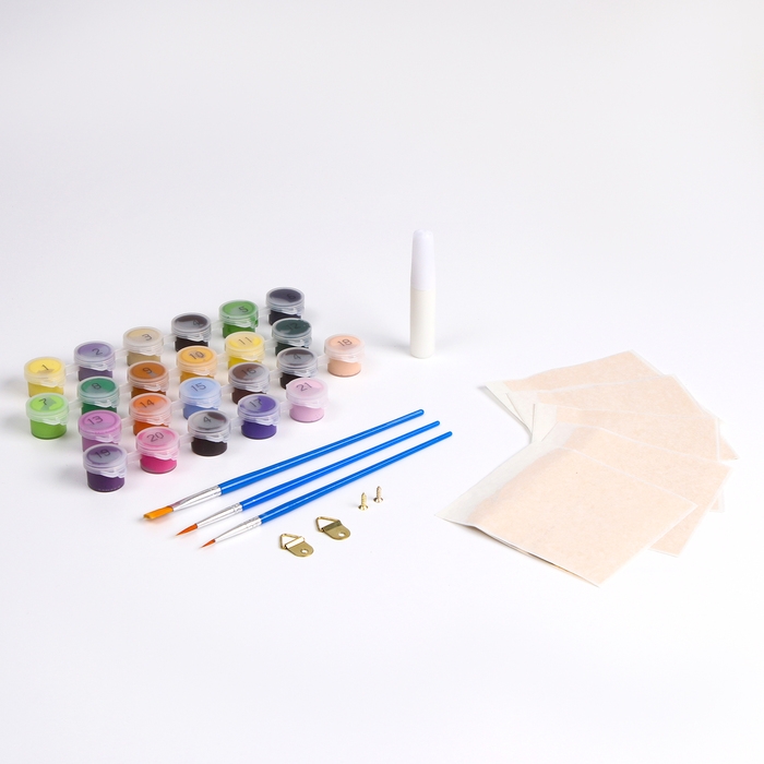 Картина по номерам с подрамником и поталью «Магия», 30 х 40 см Картина по номерам с подрамником и поталью «Магия», 30 х 40 см