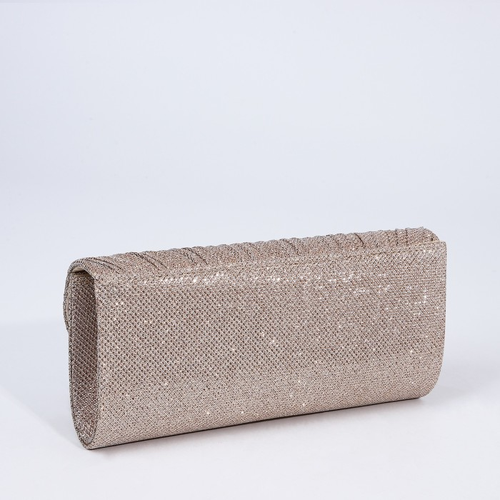 Сумка-клатч на магните, длинная цепь, цвет золотой Сумка-клатч на магните, длинная цепь, цвет золотой