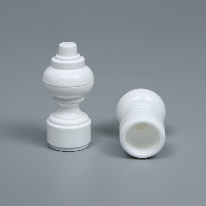 Карниз металлический настенный однорядный, ширина 200 см, цвет белый Карниз металлический настенный однорядный, ширина 200 см, цвет белый