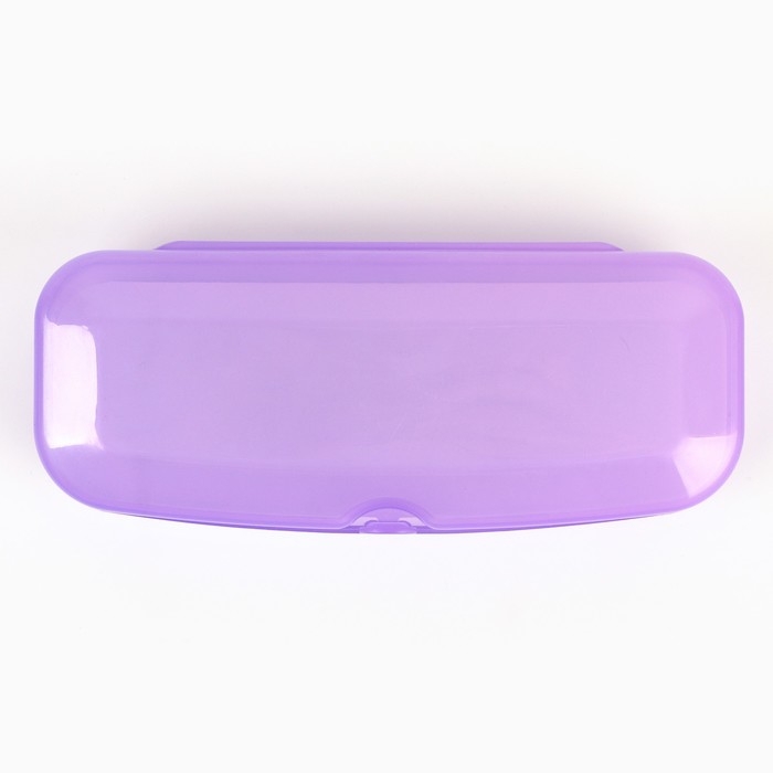 Футляр для очков Enjoy, фиолетовый, 15,5 х 5,2 х 3,5 см Футляр для очков Enjoy, фиолетовый, 15,5 х 5,2 х 3,5 см