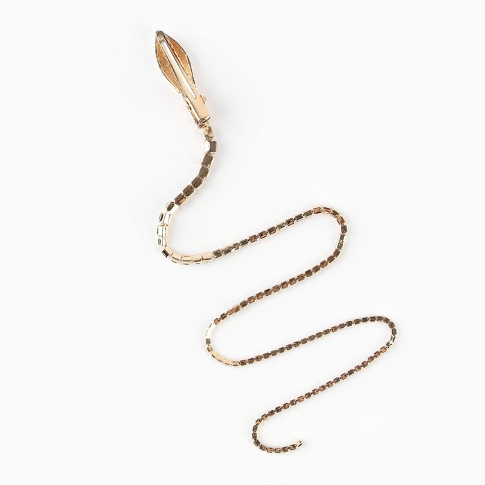 Заколка прядь со стразами новогодняя «You are s diamond», на Новый год, длина 50 см Заколка прядь со стразами новогодняя «You are s diamond», на Новый год, длина 50 см