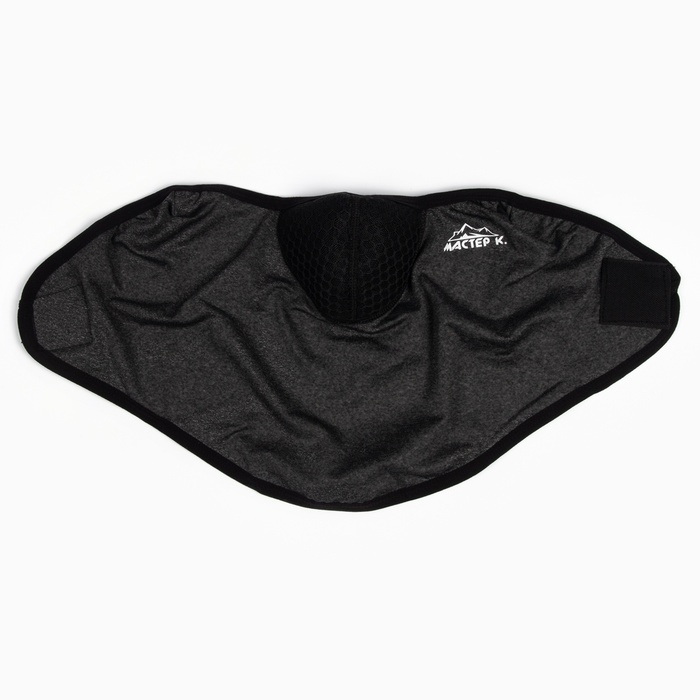 Бафф спортивный с фильтром Бафф спортивный с фильтром "Мастер К", для защиты от ветра и пыли, мужской, серый