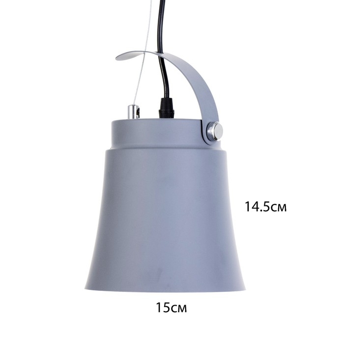 Светильник  Светильник "Ритона" Е27 40Вт серый 15х15х22-122см