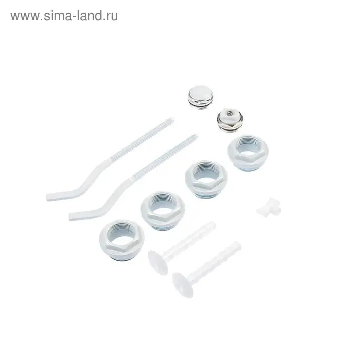 Комплект для подключения радиатора OTMO, 1×3/4 Комплект для подключения радиатора OTMO, 1×3/4", с двумя кронштейнами, в блистере