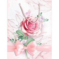 Пакет подарочный(MS) Прекрасная роза, 30000909