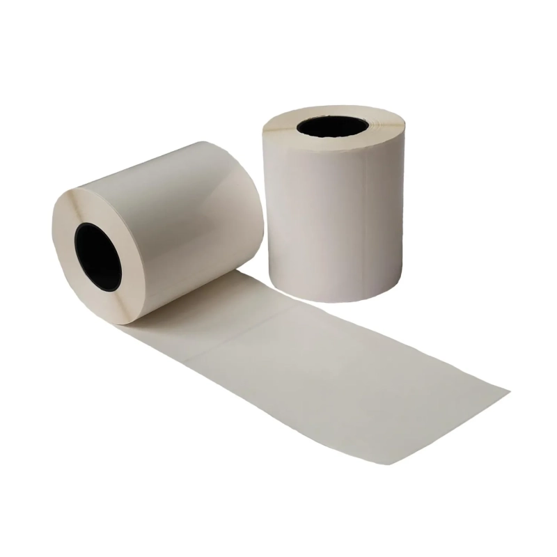 Термотрансферные этикетки ПП 100х150, 250шт/рул, вт.40, 3рул/уп (спайка)