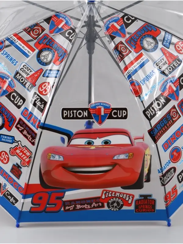 Зонт прозрачный купол &laquo;Машинки&raquo;, d=76см